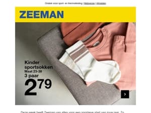 Alles voor een sportieve én warme start van het jaar