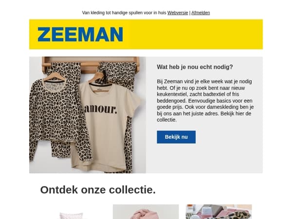 Wat heb je nou echt nodig?