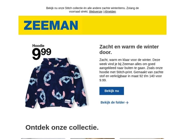 Zacht en warm de winter door