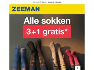 Sokken waar je blij van wordt