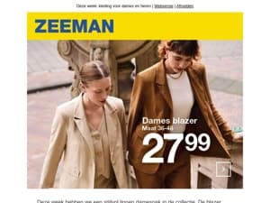 Ontdek ons nieuwe damespak