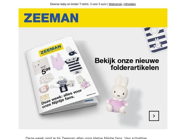 Deze week: alles voor onze Nijntje fans.