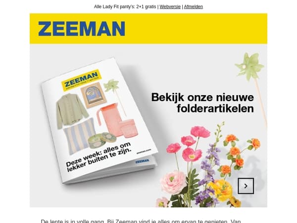 Deze week: alles om lekker buiten te zijn.