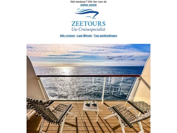 ✉ Meld u aan en ontvang in mei de beste aanbiedingen per post