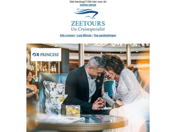 Stap aan boord & ontdek waarom zóveel reizigers verliefd worden op Princess