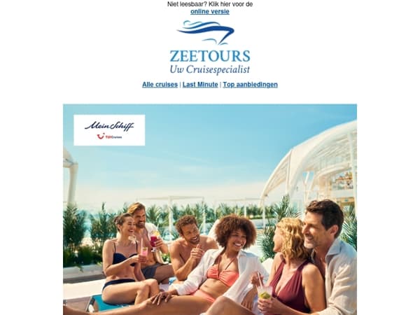 Van winterzon tot wereldsteden: boek nu uw cruise met Mein Schiff