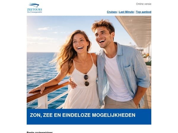 Zon, zee en eindeloze mogelijkheden