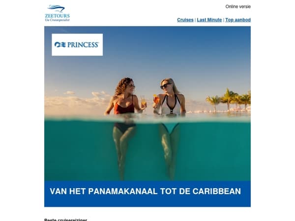 Van OceanMedallion tot Movies Under the Stars: alleen bij Princess Cruises