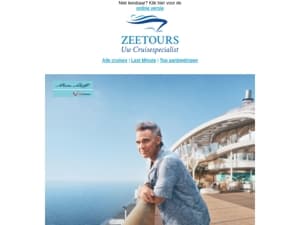 Boek een TUI cruise en maak kans op tickets voor Robbie Williams in Málaga