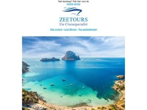 Meivakantie cruise deals – Boek nu en bespaar