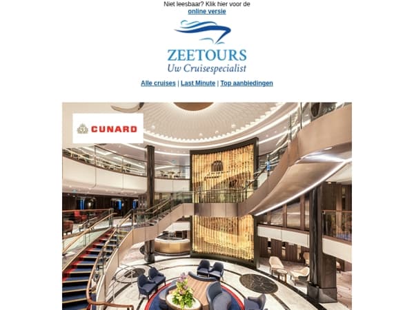 Ontdek iconische bestemmingen met de verfijning van Cunard