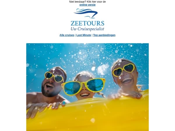 Deze cruises zijn het populairst! Vaart u ook mee?