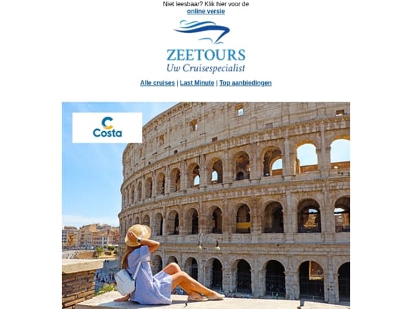 Italiaanse sfeer aan de Middellandse zee