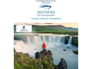 TOP 10 van Holland America Line – 14-nachten Noordkaap cruise vanaf € 1.505,- p.p. 