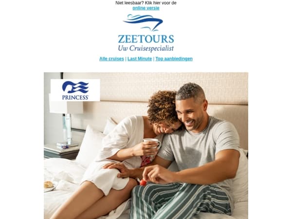 Princess Cruises: Scherpe last minute zomer-aanbiedingen