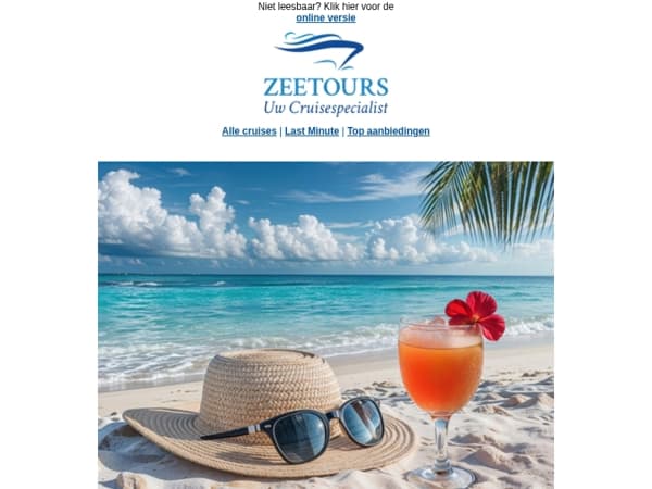 Zon, zee en voordeel: ontdek onze zonnige cruises!
