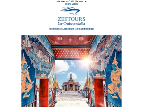 Van exotisch Azië tot indrukwekkend Alaska