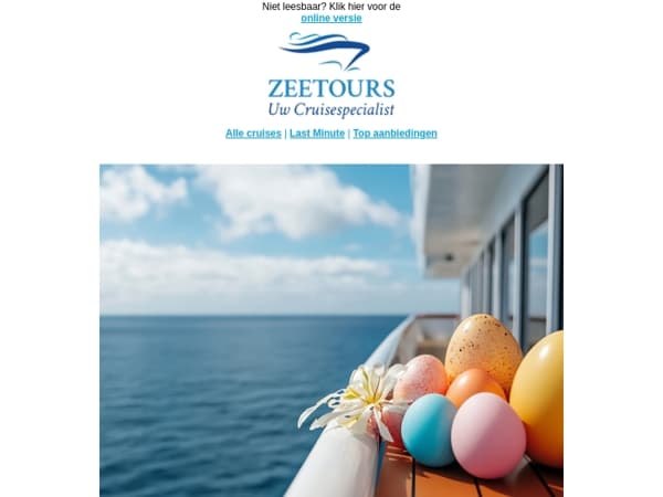 Paasweekend deals ☀