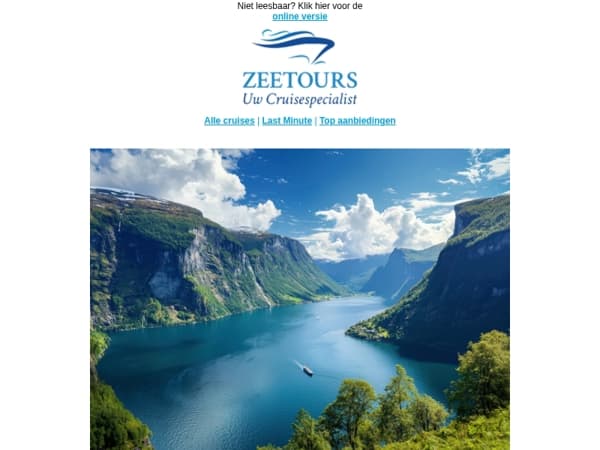 Cruisen zonder vliegen: vertrek vanuit Nederland of Duitsland