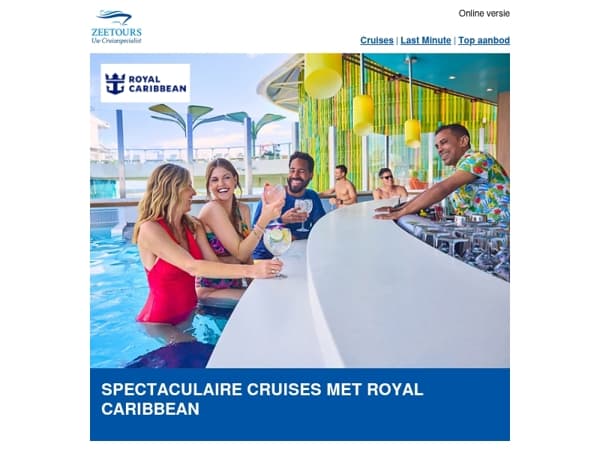 Spectaculaire schepen, Caribische routes en de nieuwe Legend of the Seas