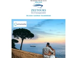 Unieke Azamara cruises, tijdelijk extra scherp geprijsd!