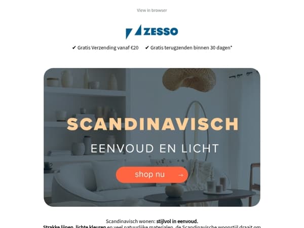 Scandinavische huisstijl! 🌲