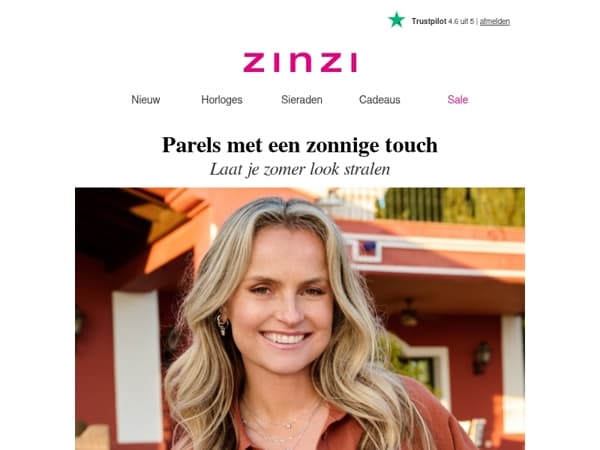 Geen zomer zonder parels ☀️