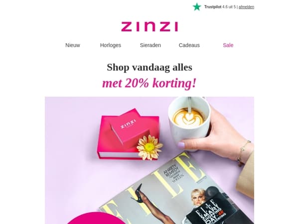 Vandaag is het ELLE smart shopping day! 🛍️