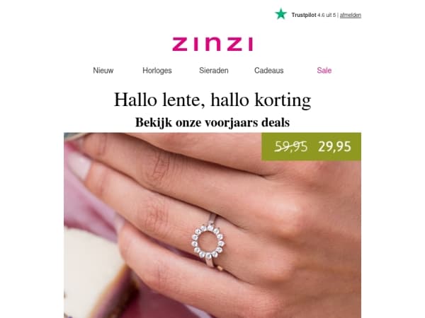 Voorjaars Sale: nu extra voordeel🌷