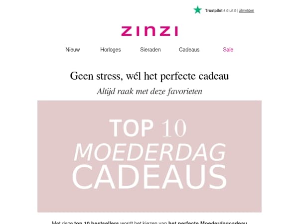 Onze Top 10 sieraden voor Moederdag ❤️