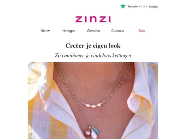 Mix & match je favoriete kettingen ✨
