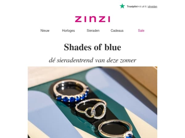 Straal deze zomer in blauw 💙