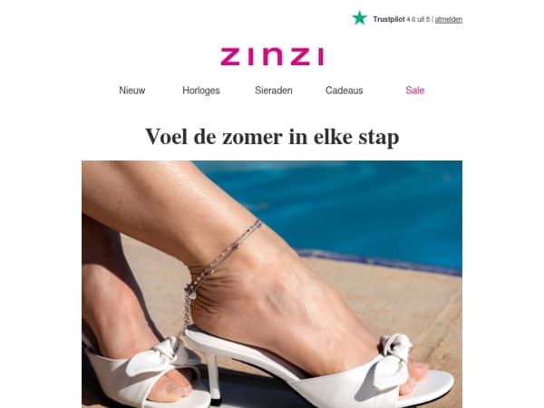 Hello sunshine, hello enkelbandjes ☀️