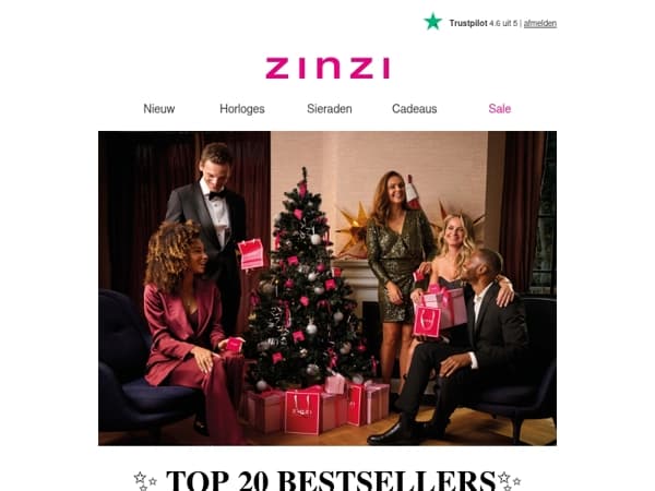 🎄 Cadeau-inspiratie nodig? Ontdek onze TOP 20 bestsellers