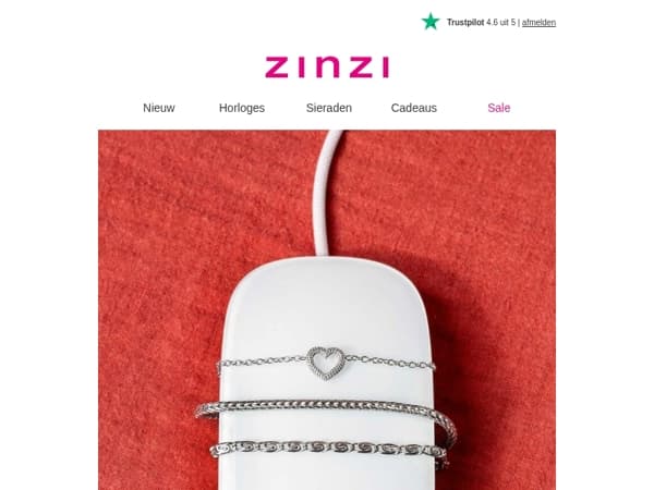 Stralend terug naar werk met onze nieuwe sieraden