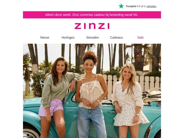 ☀️ Deze zomer roept: girls-trip!