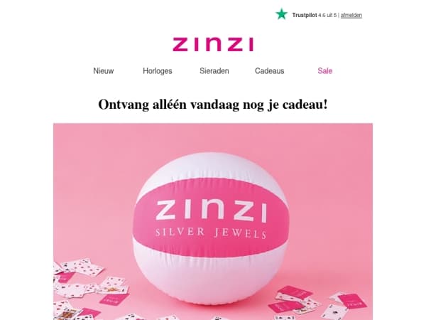 Er wacht nog een cadeautje op je!