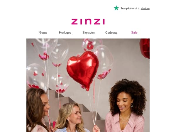 Stralende Valentijn cadeaus tot €35 ❤️