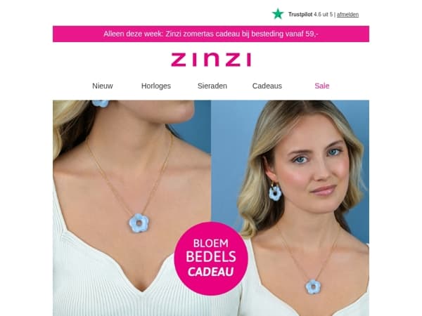 ✨ Bloembedels cadeau – nu ook bij lengtecolliers!