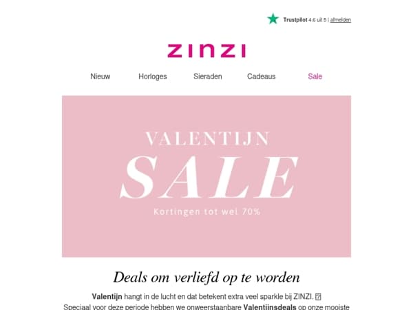 Tijdelijk afgeprijsd voor Valentijn! ❤️