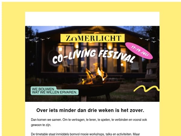 Dit zijn onze HIGHLIGHTS voor het festival ☀️