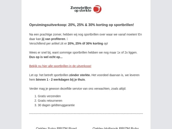 Opruiming: 20%, 25% óf 30% korting op frames!