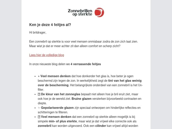 Brildrager, Ken jij deze 4 feitjes al?