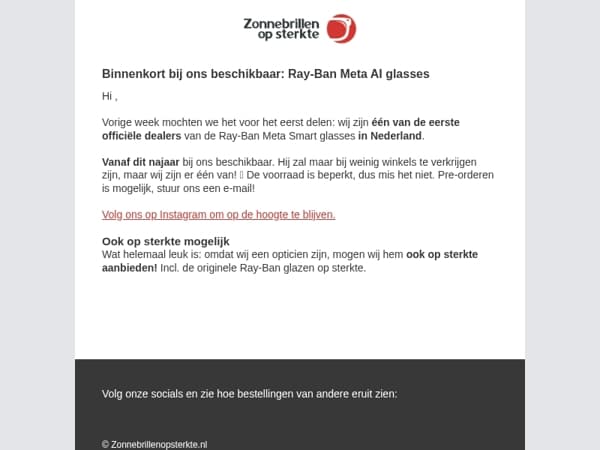 Stay tuned: Ray-Ban Meta AI Glasses !