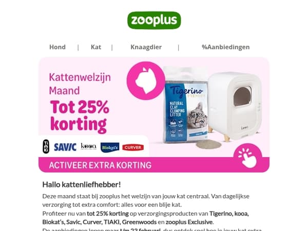 Geef je kat een spa-gevoel