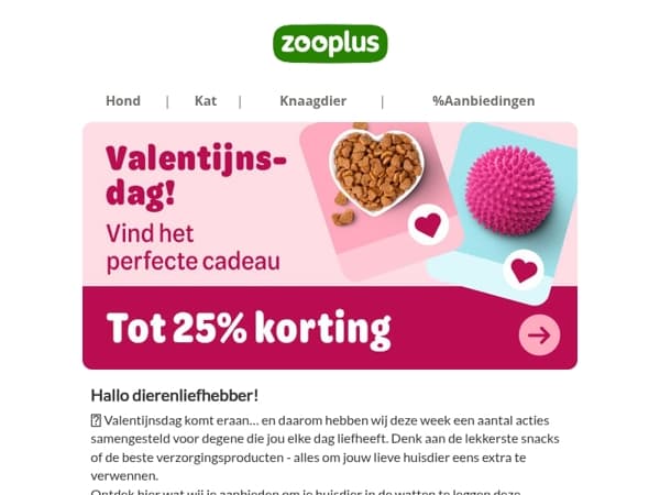 Scoor tot 25% Valentijnskorting + een gratis deken! ❤️