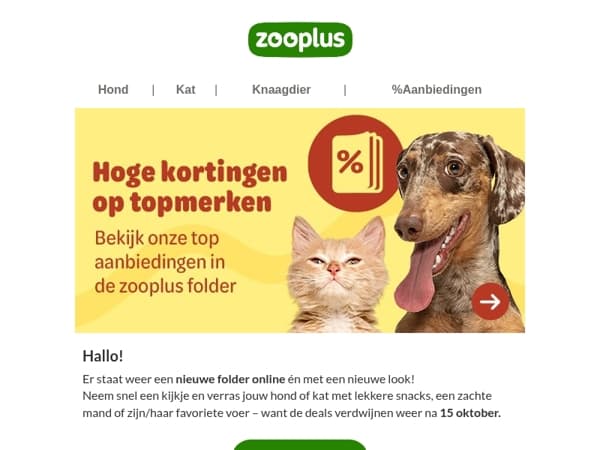 Mis de folderaanbiedingen van oktober niet – bekijk ‘m nu online