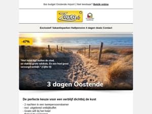 3 dagen Oostende nu 69,-