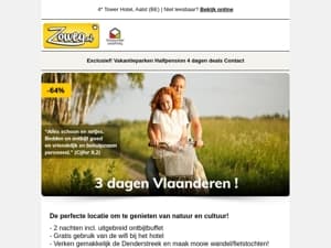 3 dagen Aalst vanaf 89,-