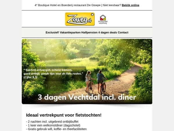 4 dagen Duitsland nu 99,-